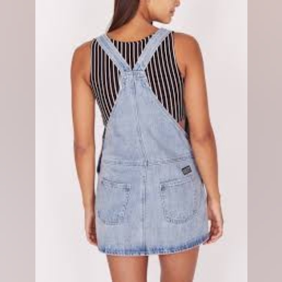 Obey Denim Overall Dress - Picture 2 of 5